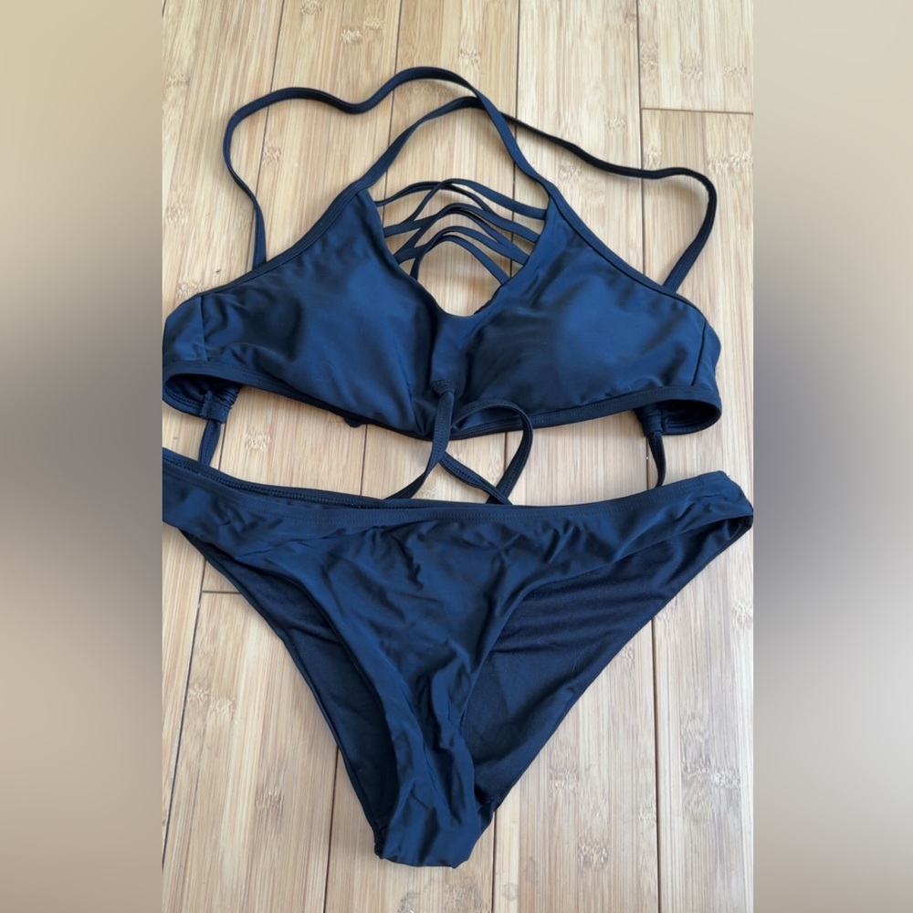 Cabana De Sol Black Bikini